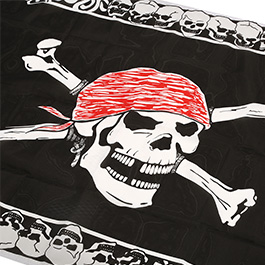 Piraten Totenkopf Flagge 43cm