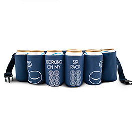 Dosengürtel Beer Belt für 6 Dosen verstellbar blau Bild 1 xxx:
