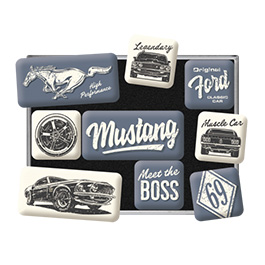 Magnet Set Mustang The Boss 9-teilig