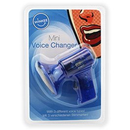 Winkee Mini Voice Changer Stimmenverzerrer blau