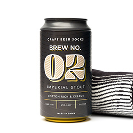 Craft Bier Socken Brew No 2 in der Bierdose Gr. 41-45 Bild 1 xxx: