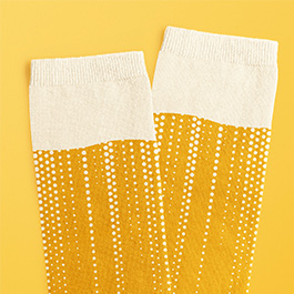 Kleinbild 2 Craft Bier Socken Blonde in der Bierdose Gr. 41-45