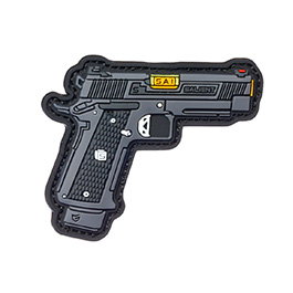 EMG 3D Rubber Patch Salient Arms SAI 2011 DS 4.3 Pistole grau / schwarz Bild 1 xxx: