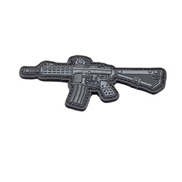 EMG 3D Rubber Patch Knights Armament KAC PDW Compact Gewehr grau / schwarz Bild 1 xxx: