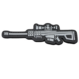 EMG 3D Rubber Patch M82 Anti-Material Rifle / Gewehr grau / schwarz Bild 1 xxx: