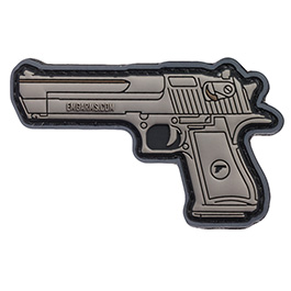 EMG 3D Rubber Patch Desert Eagle .50 Pistole grau / schwarz