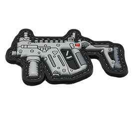 EMG 3D Rubber Patch Vector Maschinenpistole grau / schwarz Bild 1 xxx:
