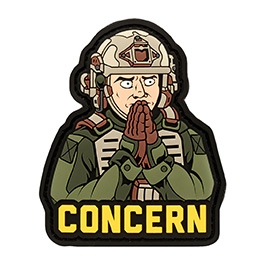 Mil-Spec Monkey 3D Rubber Patch Concern farbig