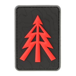 JTG 3D Rubber Patch mit Klettflche Recce Tree black-medic