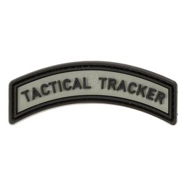 JTG 3D Rubber Patch mit Klettfläche Tactical Tracker Tab steingrau-oliv