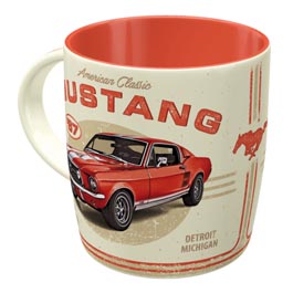 Tasse Ford Mustang - GT 1967 Red 330 ml