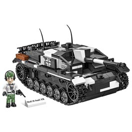 Cobi Historical Collection Bausatz Panzer Sturmgeschtz III Ausf. F/8 / Flammpanzer 2in1 548 Teile 2286