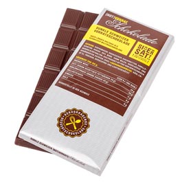 SicherSatt Schokolade Notvorrat 100 g Tafel