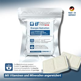 Emergency Food Energy Riegel 120 g Langzeitlebensmittel - Ideal fr Outdoor, Notvorrat und Krisenvorsorge