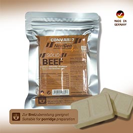 Convar-7 Riegel High Energy Bar NextGen Rindfleisch 120 g Langzeitlebensmittel - Ideal fr Outdoor, Notvorrat und Krisenvorsorge