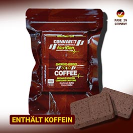 Convar-7 Riegel High Energy Bar NextGen Kaffee 120 g Langzeitlebensmittel - Ideal fr Outdoor, Notvorrat und Krisenvorsorge