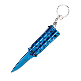 Schlsselanhnger Mini Butterfly blau
