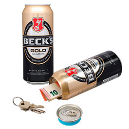 Dosentresor Becks Gold Bierdose