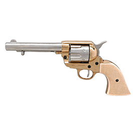 45er Colt Peacemaker USA 1873 messingfarben Deko