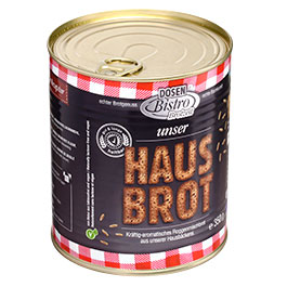 DosenBistro Hausbrot Roggenmischbrot 350 g laktosefrei