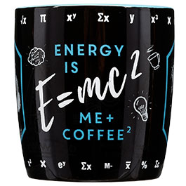 Kleinbild 2 Nostalgic Art Retro Tasse mit 'EINSTEIN-ENERGY = ME + COFFEE' Motiv