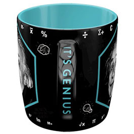 Kleinbild 3 Nostalgic Art Retro Tasse mit 'EINSTEIN-ENERGY = ME + COFFEE' Motiv