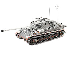Kleinbild 3 Techno 1:72 Panzer Sd.Kfz. 182 Tiger II Knigstiger Metallmodell Ausfhrung Budapest 1944 - 1945