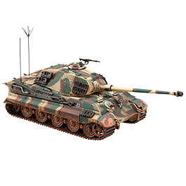 Kleinbild 4 Techno 1:72 Panzer Sd.Kfz. 182 Tiger II Knigstiger Metallmodell Ausfhrung Hrtgenwald 1945