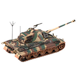 Kleinbild 5 Techno 1:72 Panzer Sd.Kfz. 182 Tiger II Knigstiger Metallmodell Ausfhrung Hrtgenwald 1945