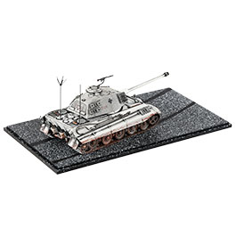 Kleinbild 2 Techno 1:72 Panzer Sd.Kfz. 182 Tiger II Knigstiger Metallmodell Ausfhrung Berlin 1945 Winter