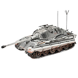 Kleinbild 3 Techno 1:72 Panzer Sd.Kfz. 182 Tiger II Knigstiger Metallmodell Ausfhrung Berlin 1945 Winter