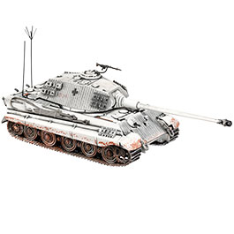 Kleinbild 4 Techno 1:72 Panzer Sd.Kfz. 182 Tiger II Knigstiger Metallmodell Ausfhrung Berlin 1945 Winter