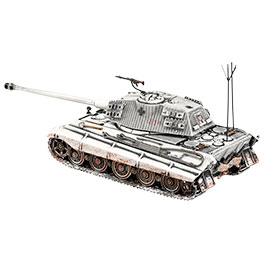 Kleinbild 6 Techno 1:72 Panzer Sd.Kfz. 182 Tiger II Knigstiger Metallmodell Ausfhrung Berlin 1945 Winter