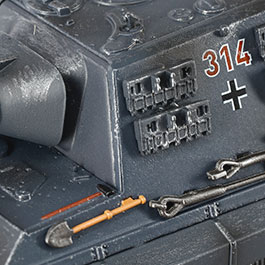 Kleinbild 10 Techno 1:72 Panzer Sd.Kfz. 186 Jagtiger Metallmodell Ausfhrung Berlin 1945