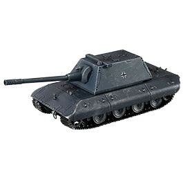 Kleinbild 3 Techno 1:72 Panzerkampfwagen E-100 Metallmodell Ausfhrung mit Maus II Turm