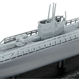 Techno 1:350 U181 1942 U-Boot Metall Standmodell Bild 9