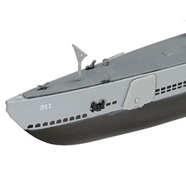 Techno 1:350 USS Archerfish 1945 U-Boot Metall Standmodell Bild 6