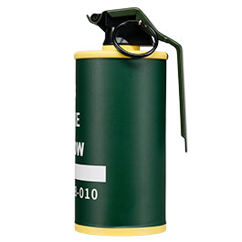 Kleinbild 1 WoSport US M18 Deko Rauch-Handgranate mit Metall-Clip - Yellow Smoke Edition