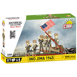 Kleinbild 1 Cobi Historical Collection Bausatz Soldaten IWO JJIMA 1945 87 Teile 2059