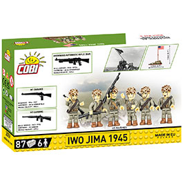 Kleinbild 2 Cobi Historical Collection Bausatz Soldaten IWO JJIMA 1945 87 Teile 2059