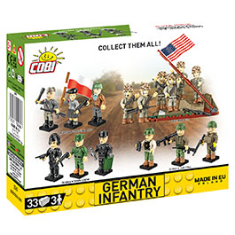 Kleinbild 2 Cobi Historical Collection Bausatz Soldaten German Infantry 33 Teile 2060