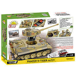 Kleinbild 3 Cobi Historical Collection Bausatz Panzer VI Tiger no 131 1278 Teile 2588