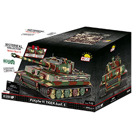 Kleinbild 3 Cobi Historical Collection Bausatz 1:12 Panzer PzKpfw VI Tiger Ausf. E 8000 Teile 2807 - Executive Edition
