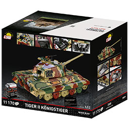 Kleinbild 4 Cobi Historical Collection Bausatz 1:12 Panzer Tiger II Knigstiger 11170 Teile 2808