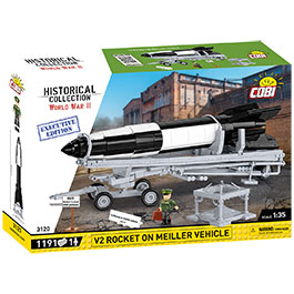 Kleinbild 2 Cobi Historical Collection Bausatz V2 Rocket on Meiller Vehicle EXECUTIVE EDITION 1191 Teile 3120