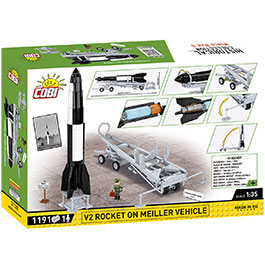 Kleinbild 3 Cobi Historical Collection Bausatz V2 Rocket on Meiller Vehicle EXECUTIVE EDITION 1191 Teile 3120