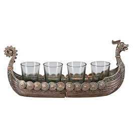 Kleinbild 4 Wikingerschiff mit Schnapsgl�ser