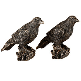 Die Raben Hugin Gedanke und Munin Erinnerung