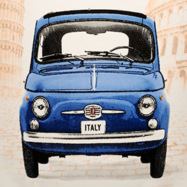Kleinbild 9 Tasse Fiat 500 - Enjoy The Good Times