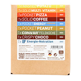 Kleinbild 2 Convar-7 NextGen High Energy Bar Tasting Box 2 Testbox 9 Riegel Langzeitlebensmittel